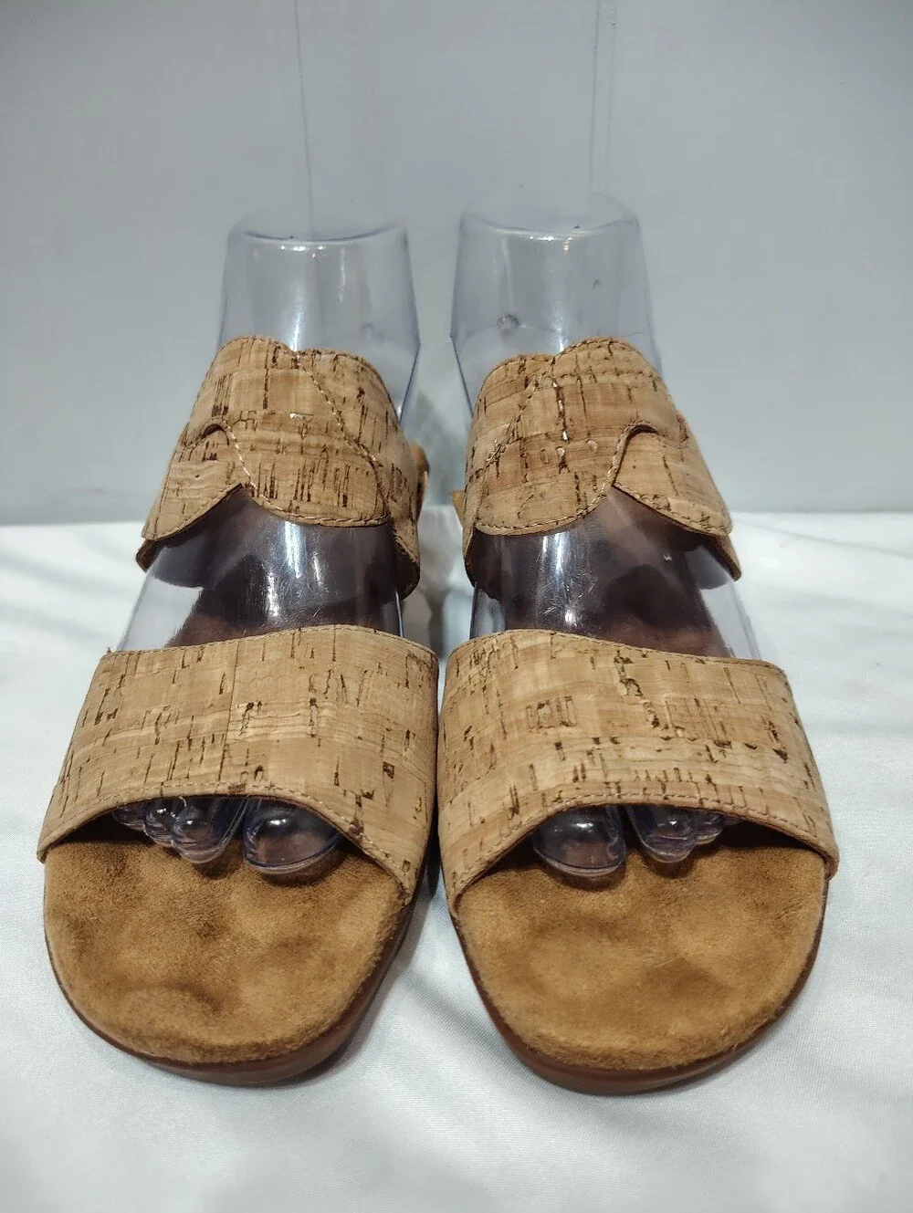 Walking Cradles Cruz Sandal Tan size 7N Cork‎ Neutral Vacation Resort Beach